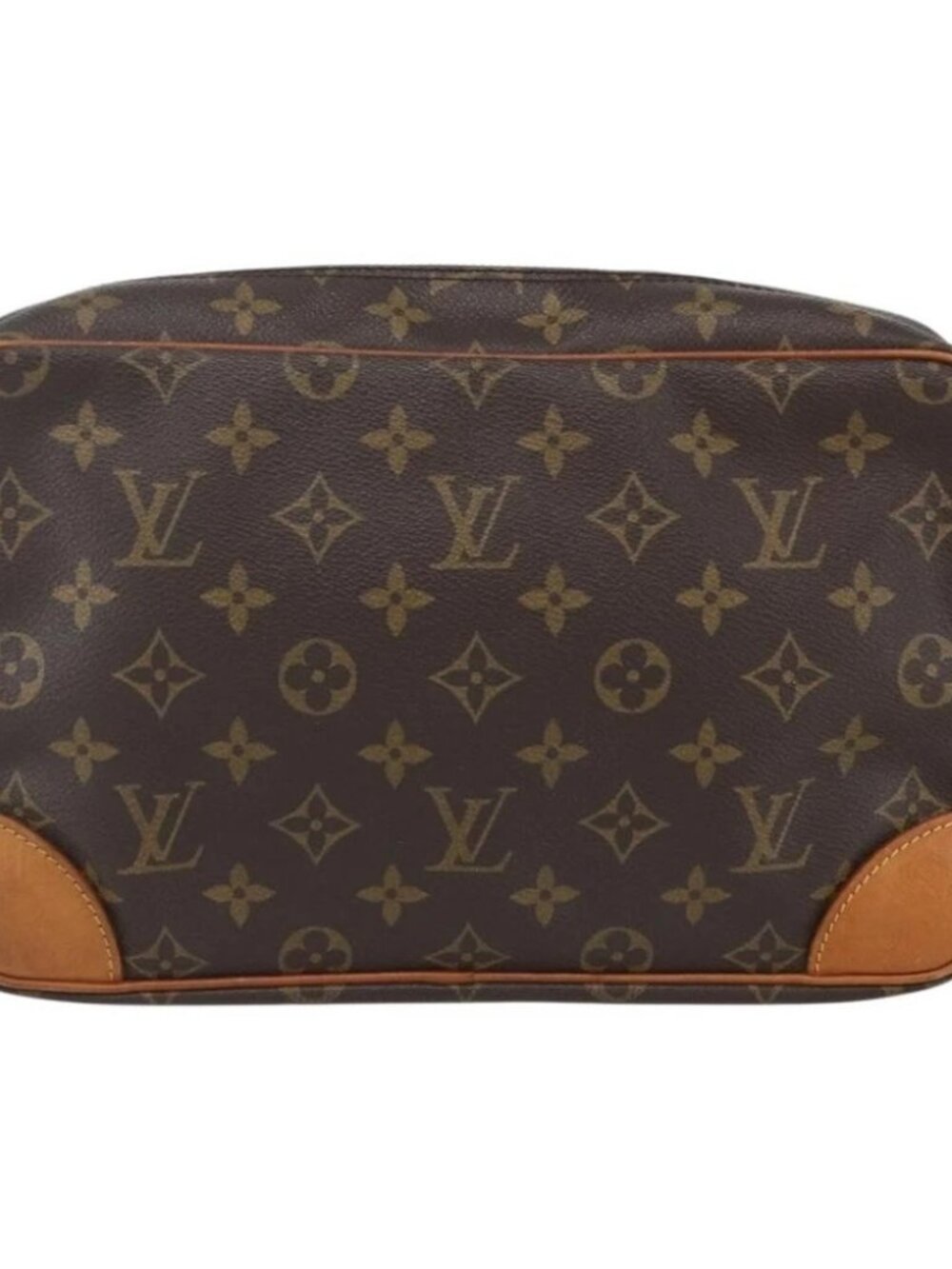 LOUIS VUITTON Monogram Compiegne 28 Clutch Bag M51845 LV Auth - Picture 2 of 15